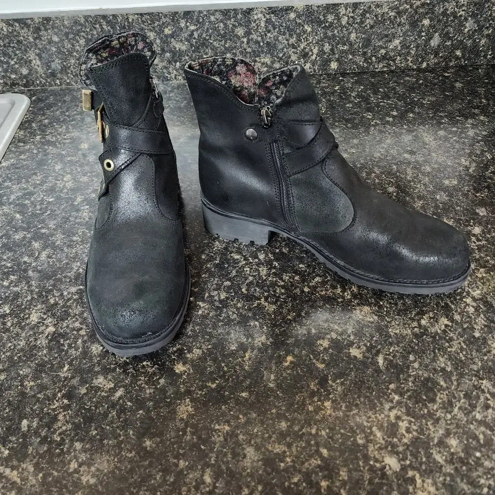PRIMIGI Moto Short Boots Size 38 US 7.5